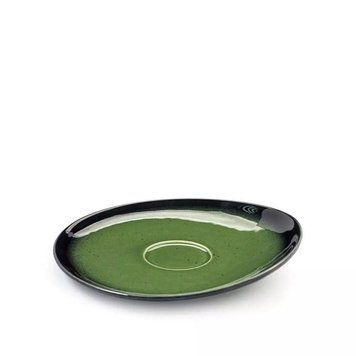 Блюдце Ariane Vital Coupe 16 см splash edge green AVCARN224014016 фото
