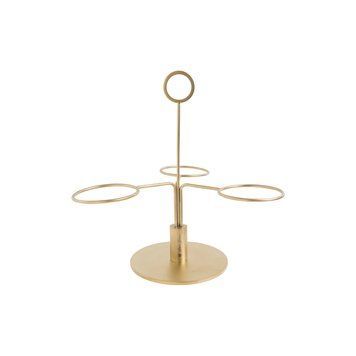 Підставка для сервірування Clair Matte Gold MGDCLD03KK фото