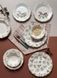Тарелка мелкая Porser Home Amber 22 см  FLY22DZPRS1056 фото 2