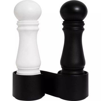 Набор млинів для солі та перцю Crushgrind Mini Grinder h14 см white/black  060080-4002 фото